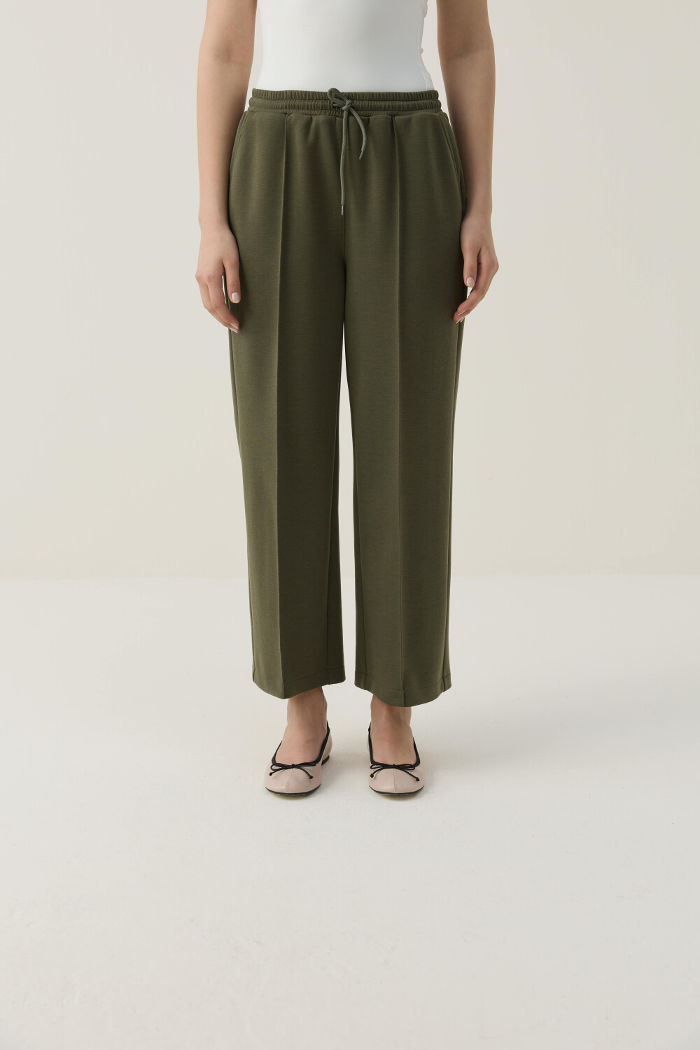 BİTKİSEL İPEK KUMAŞLI BİYE DETAYLI SCUBA TAKIM HAKİ - 7