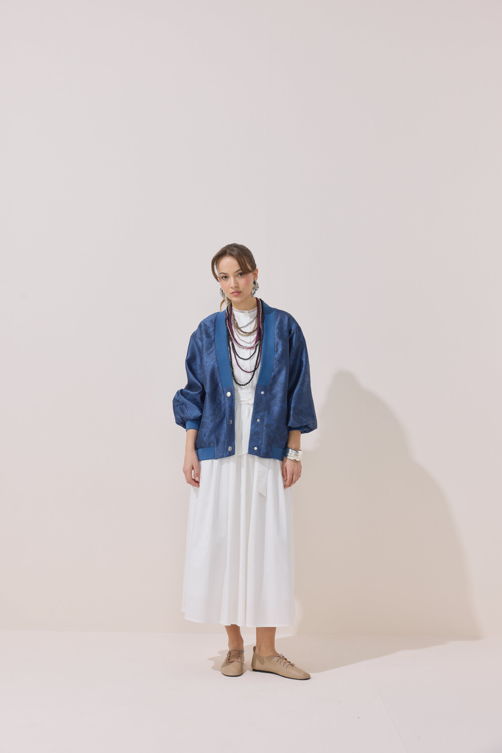 BOMBER JAKAR CEKET LACİVERT - 4