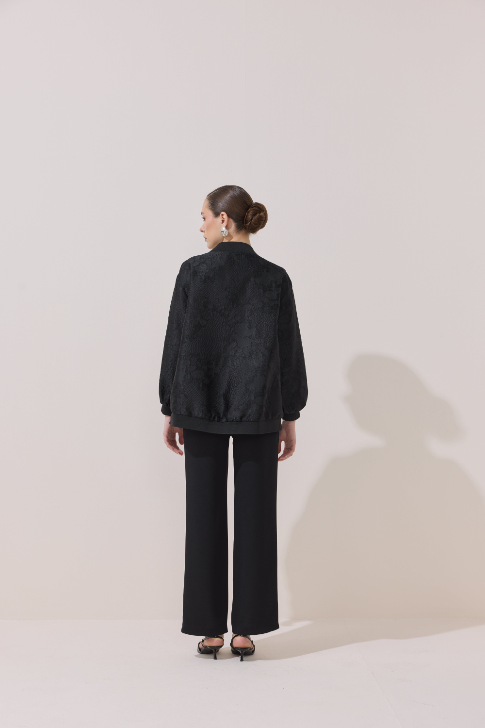 BOMBER JAKAR CEKET SİYAH - 3