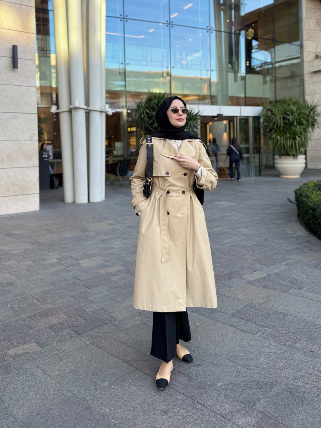 DÜĞME DETAYLI PREMİUM TRENÇKOT - 5