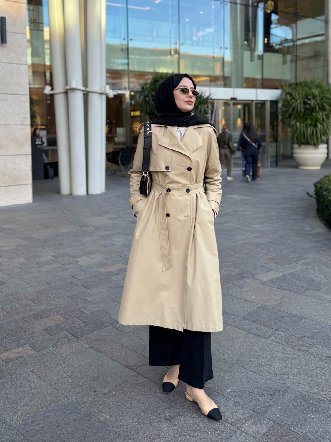 DÜĞME DETAYLI PREMİUM TRENÇKOT - 2