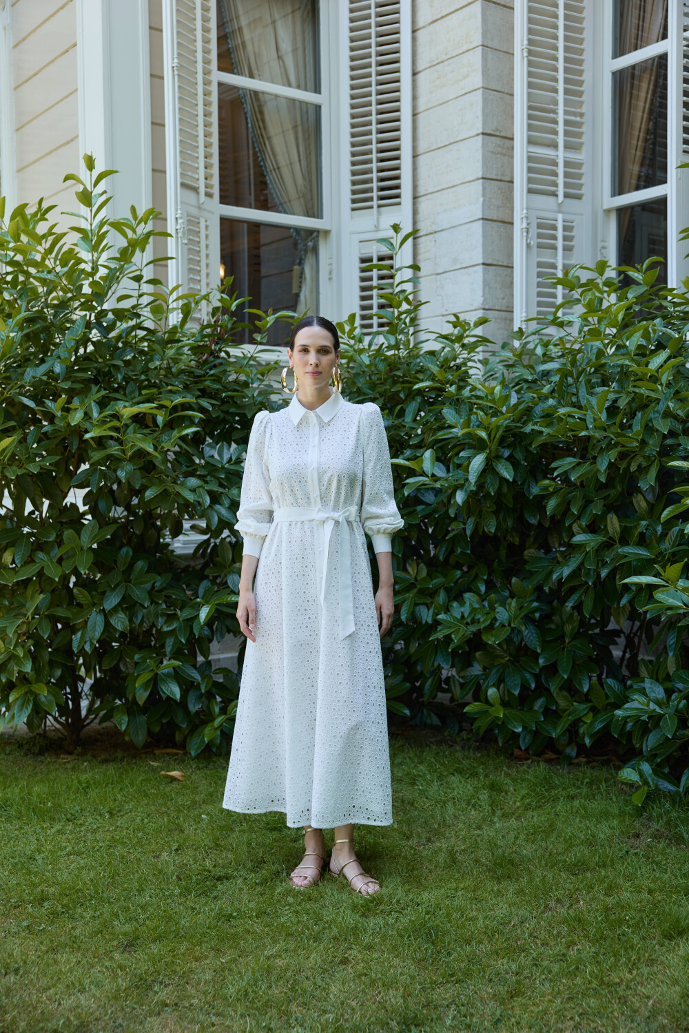 FİSTO ELBİSE EKRU - 3