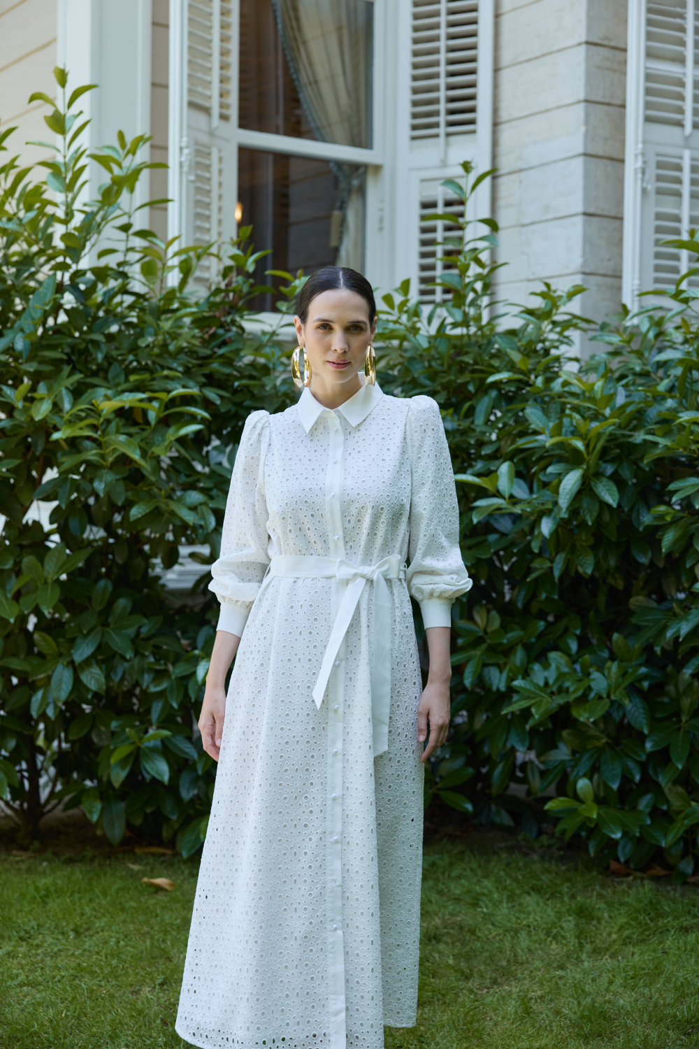 FİSTO ELBİSE EKRU - 1