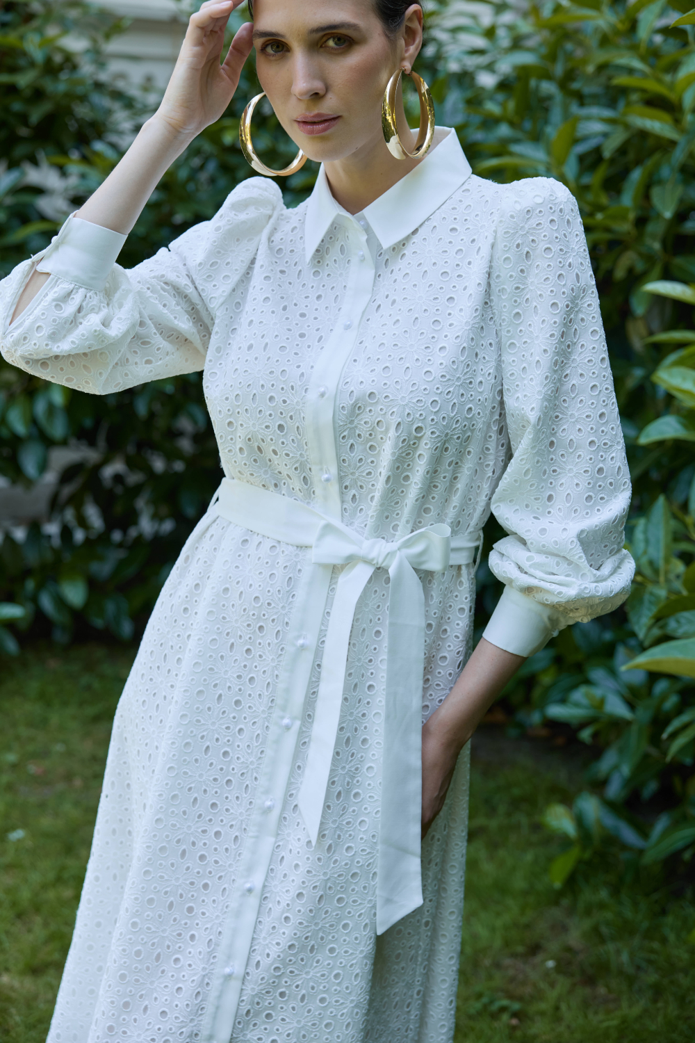 FİSTO ELBİSE EKRU - 6