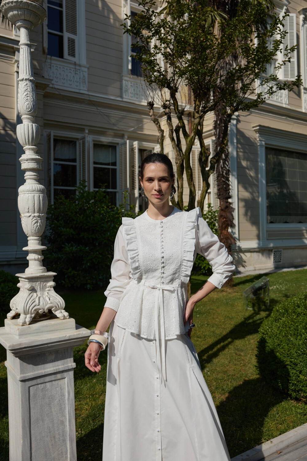 FİSTO ETEK TAKIM EKRU - 8