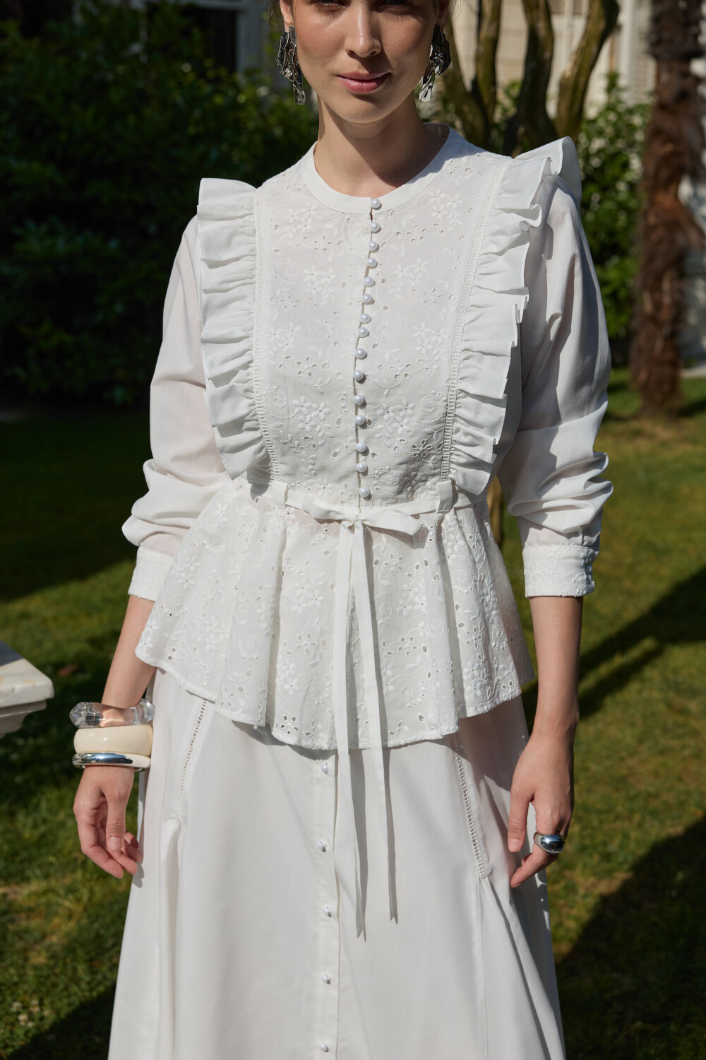 FİSTO ETEK TAKIM EKRU - 9