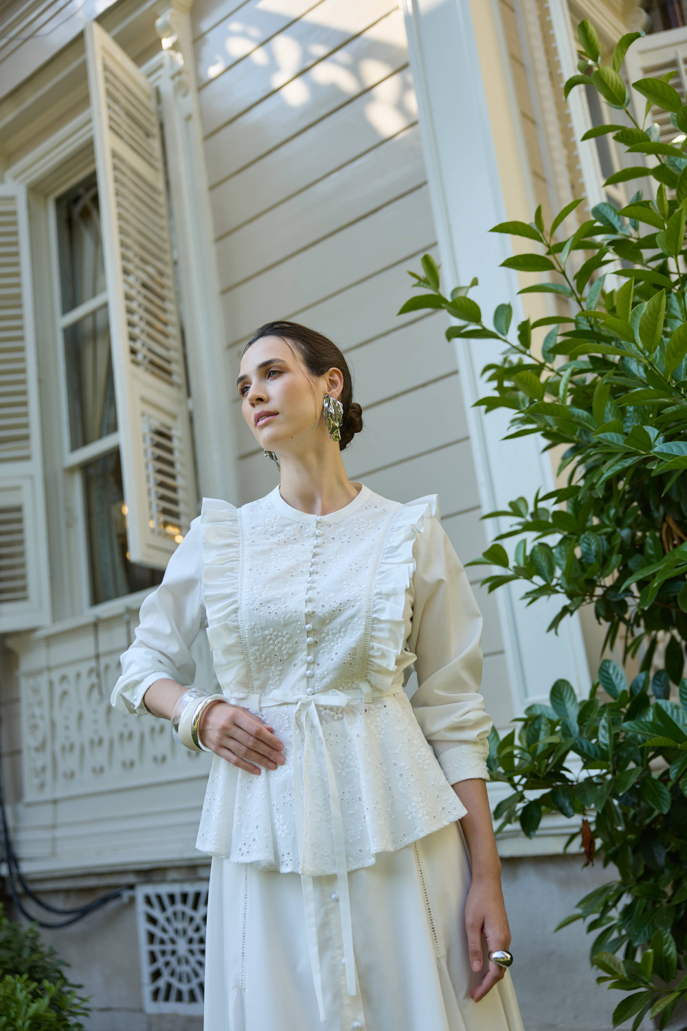 FİSTO ETEK TAKIM EKRU - 2