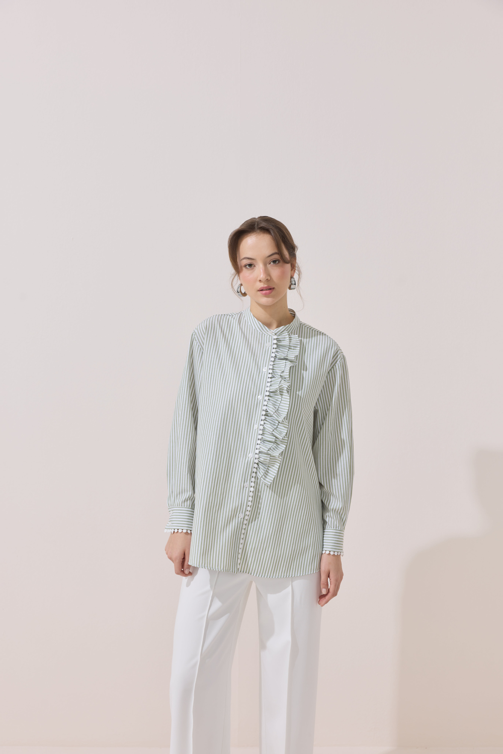 FİSTOLU ÇİZGİLİ TUNİK ÇAĞLA - 3