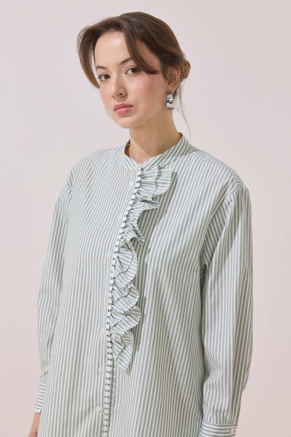 FİSTOLU ÇİZGİLİ TUNİK ÇAĞLA - 5