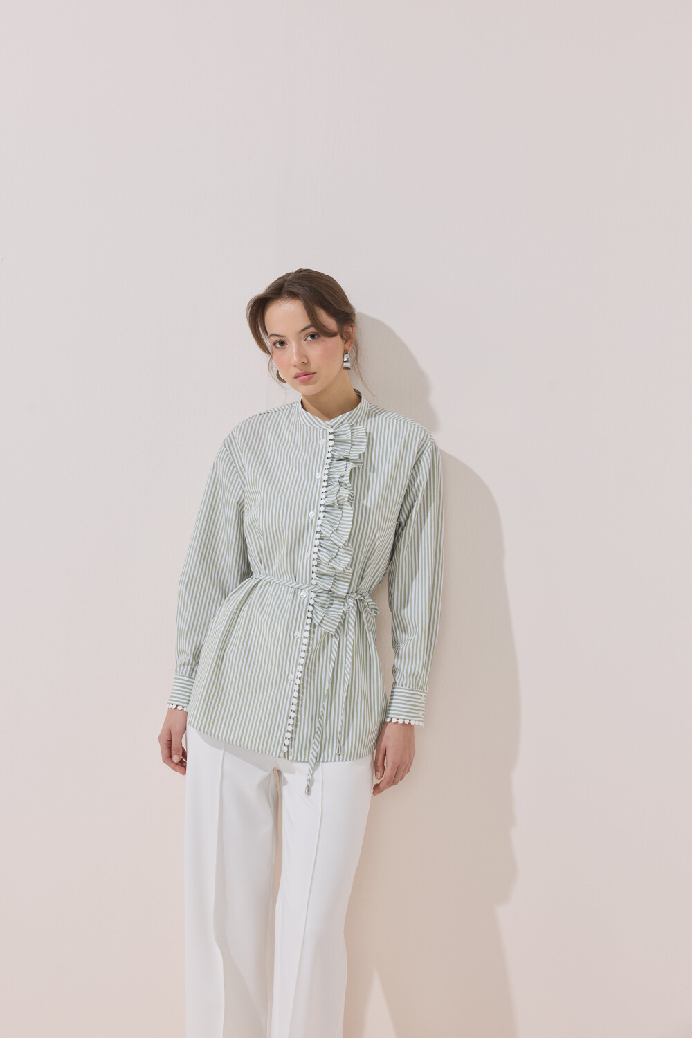 FİSTOLU ÇİZGİLİ TUNİK ÇAĞLA - 2