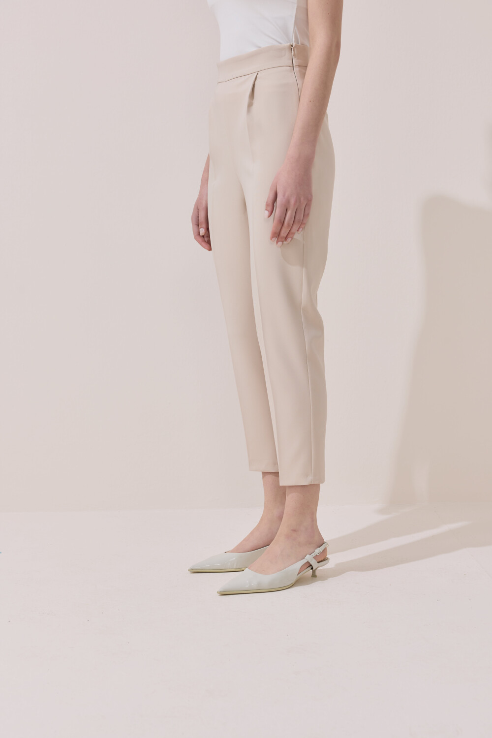 HAVUÇ PAÇA PANTOLON BEJ - 