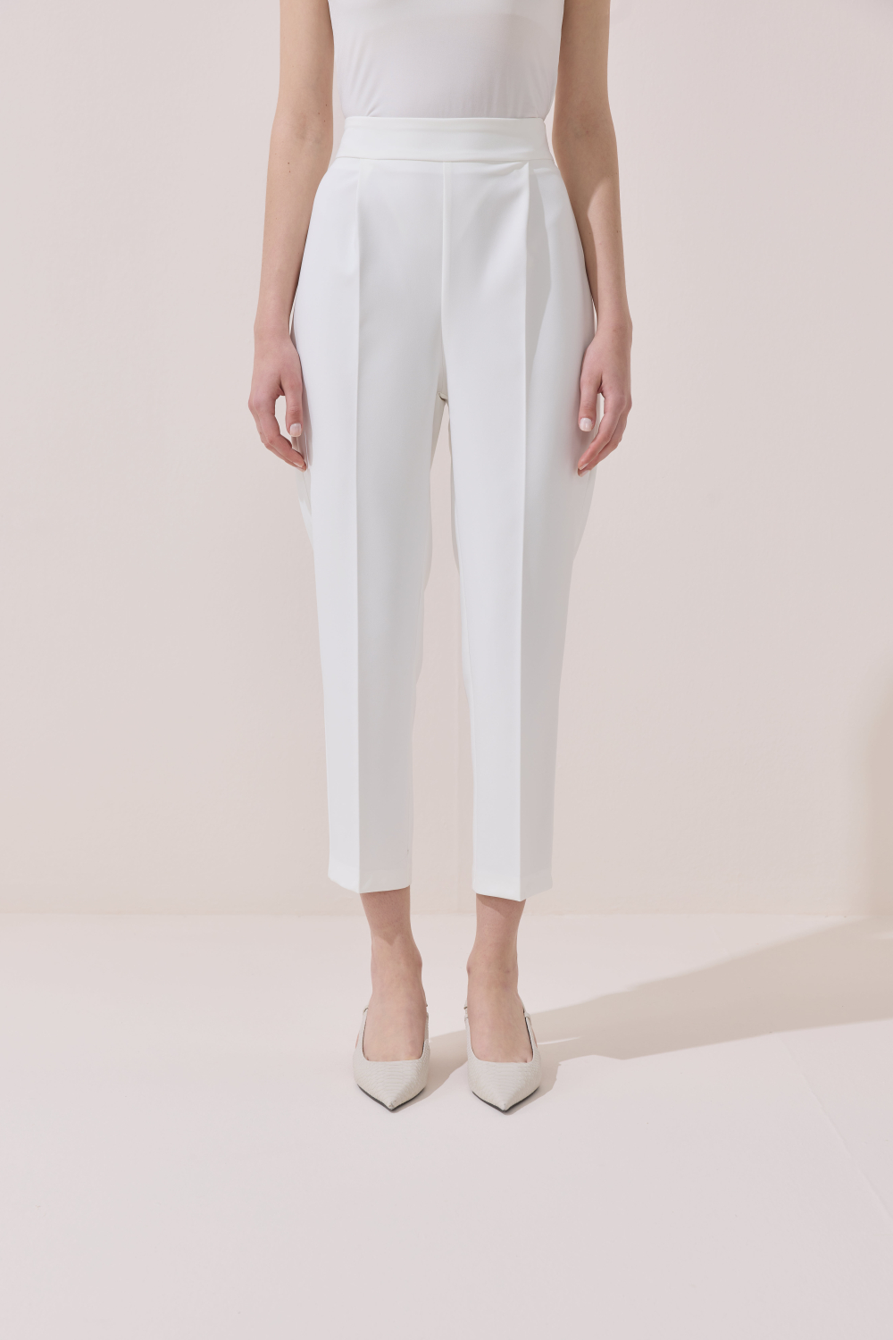 HAVUÇ PAÇA PANTOLON EKRU - 1