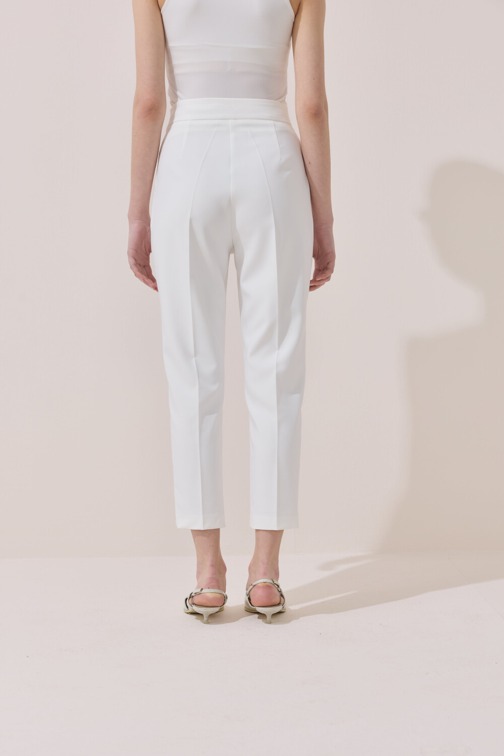 HAVUÇ PAÇA PANTOLON EKRU - 5