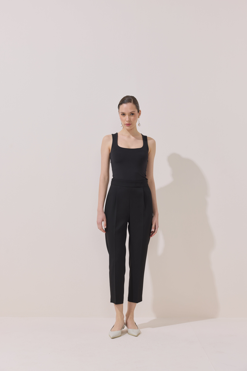 HAVUÇ PAÇA PANTOLON SİYAH - 2