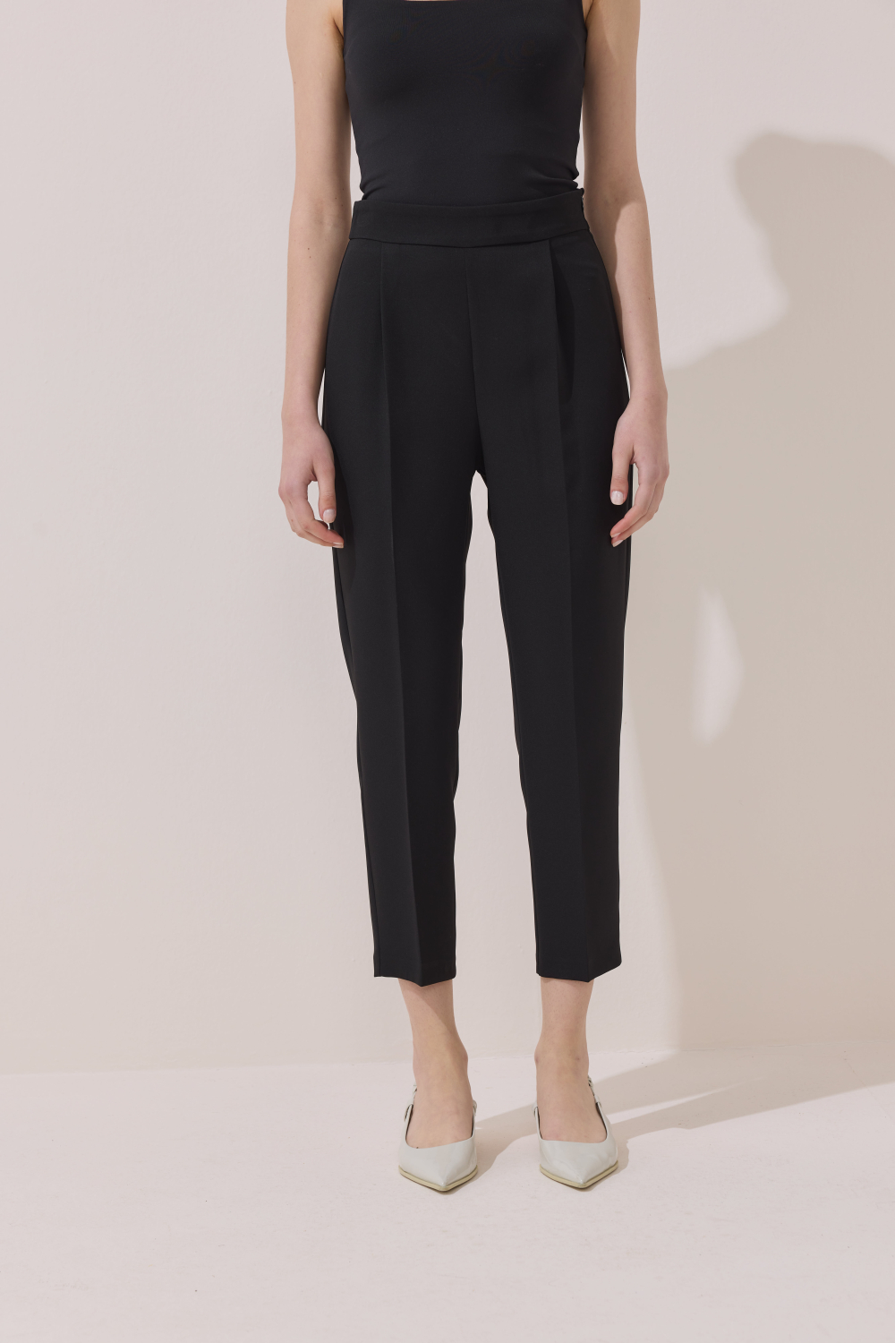 HAVUÇ PAÇA PANTOLON SİYAH - 1