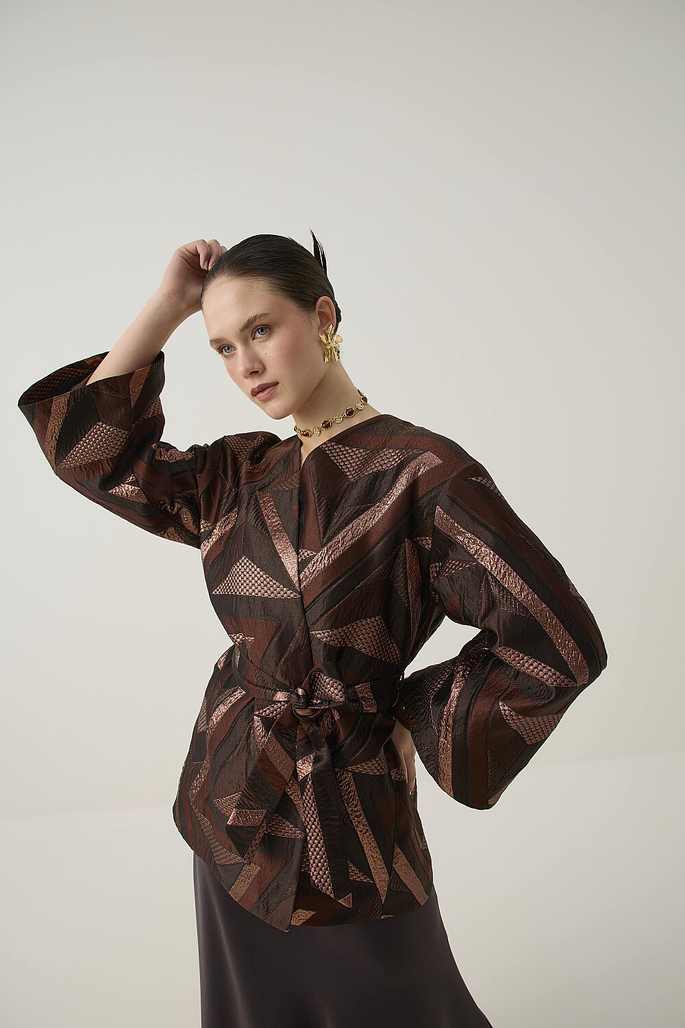 JAKAR CEKET KAHVE - 5