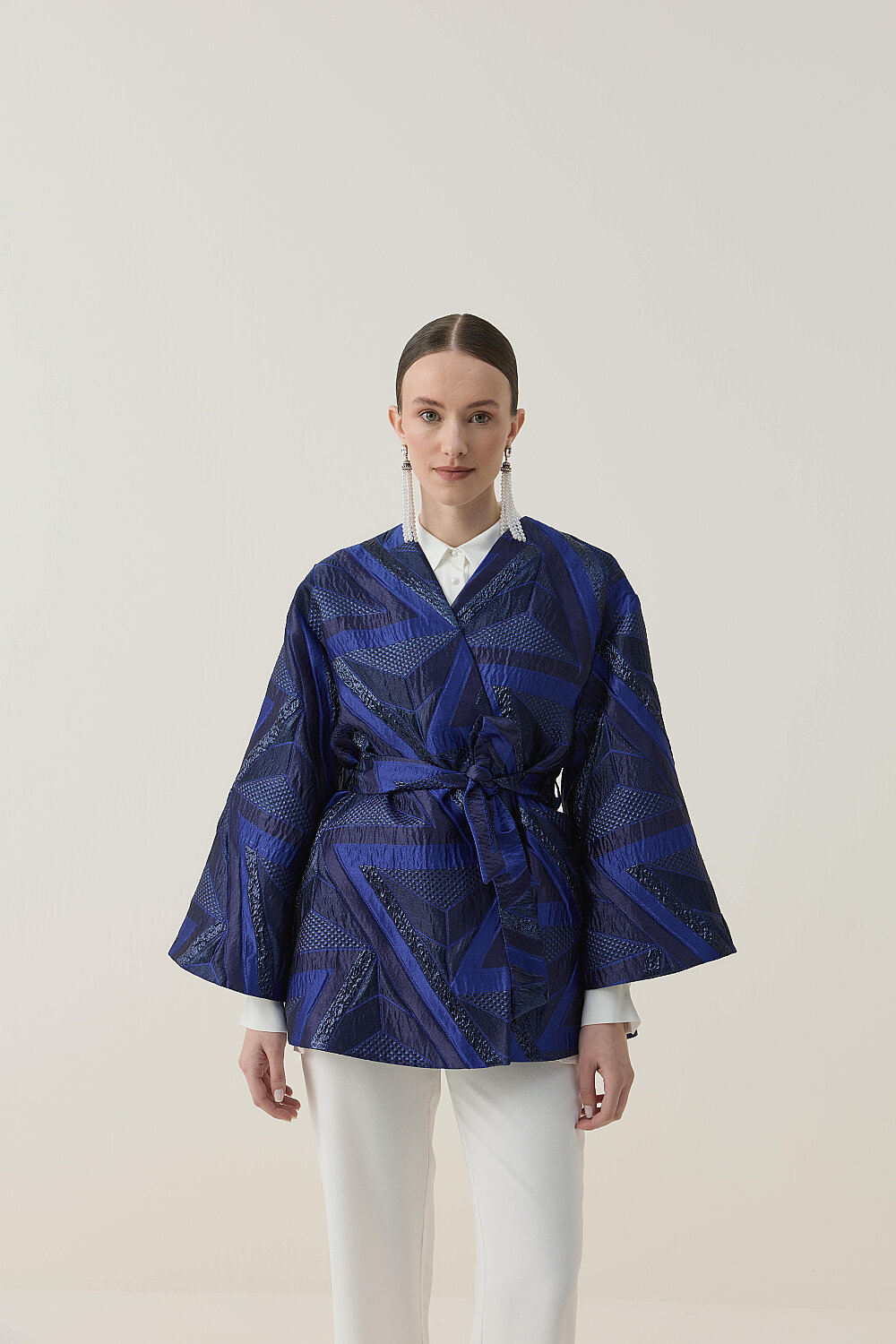 JAKAR CEKET LACİVERT - 5