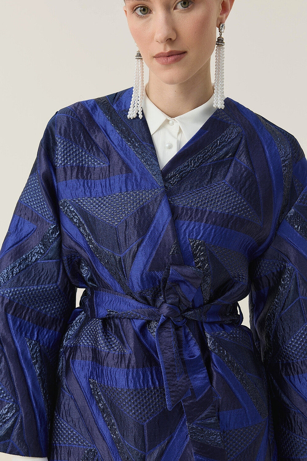 JAKAR CEKET LACİVERT - 8