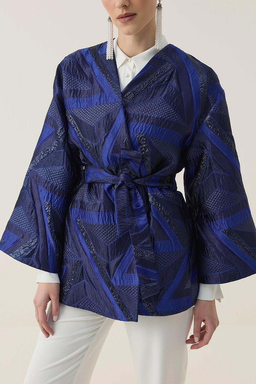 JAKAR CEKET LACİVERT - 9