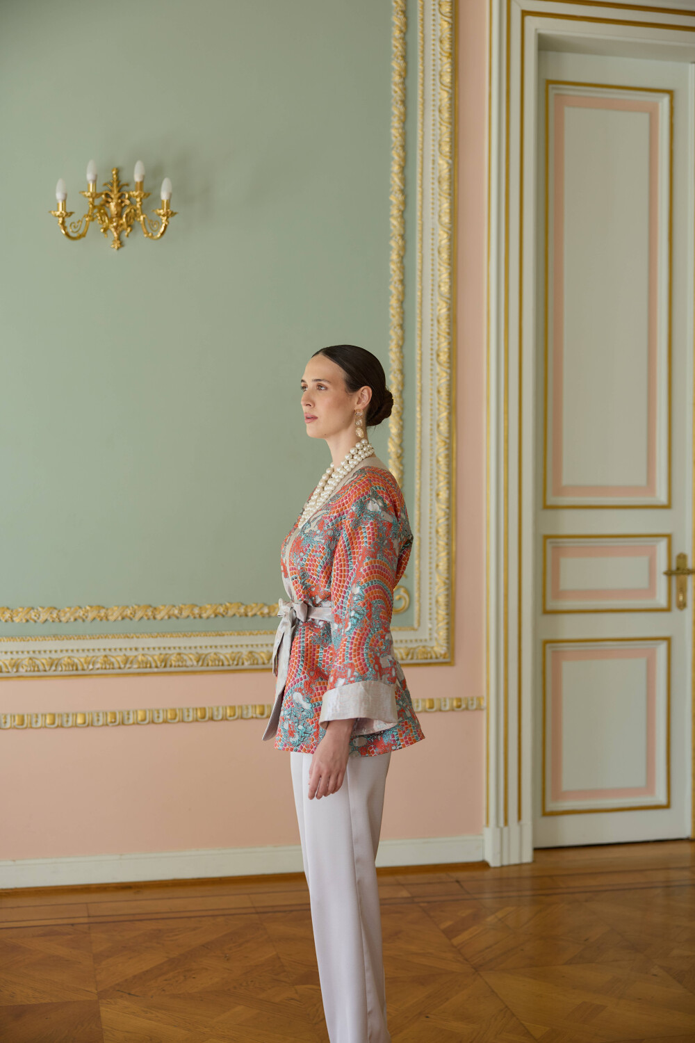 JAKAR CEKET MOZAİK MERCAN - 7