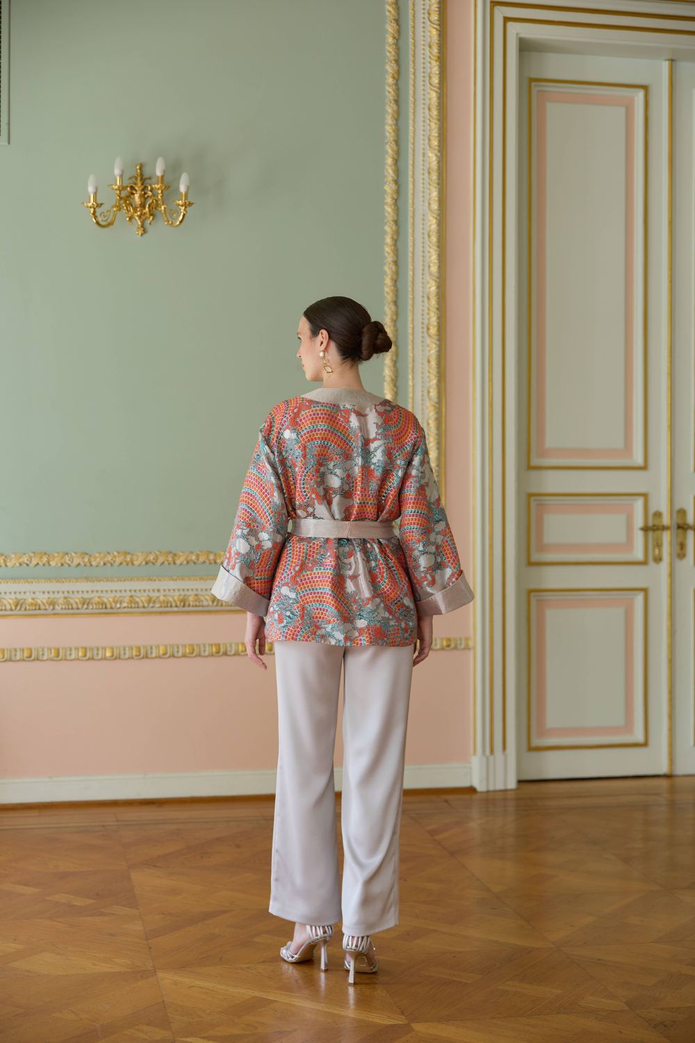 JAKAR CEKET MOZAİK MERCAN - 9