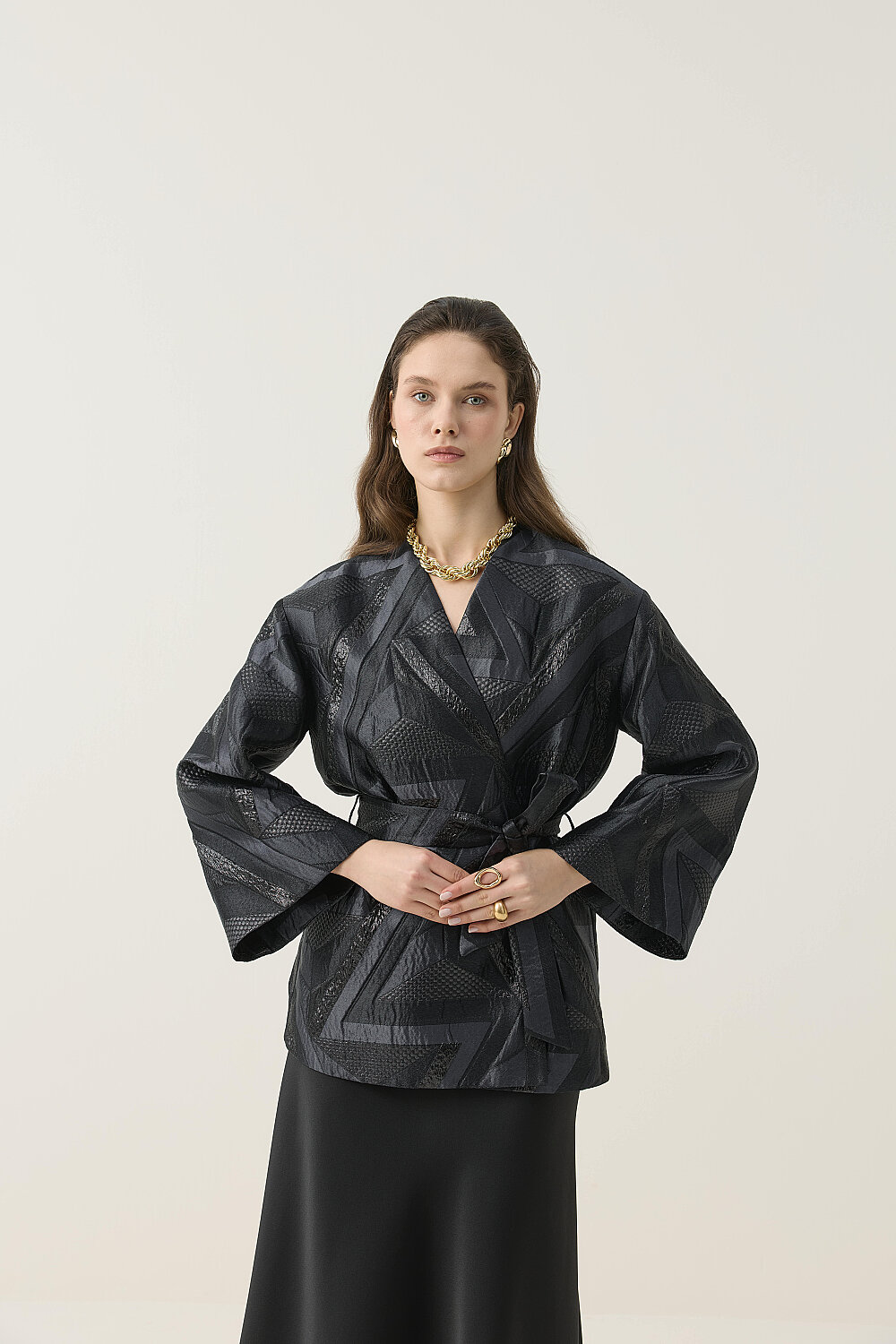 JAKAR CEKET SİYAH - 8