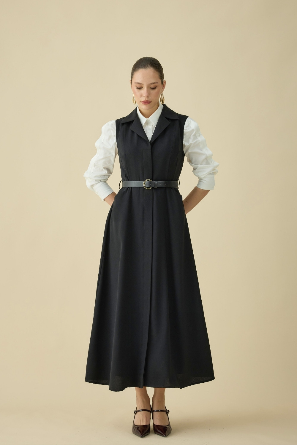 JİLE ELBİSE SİYAH - 1