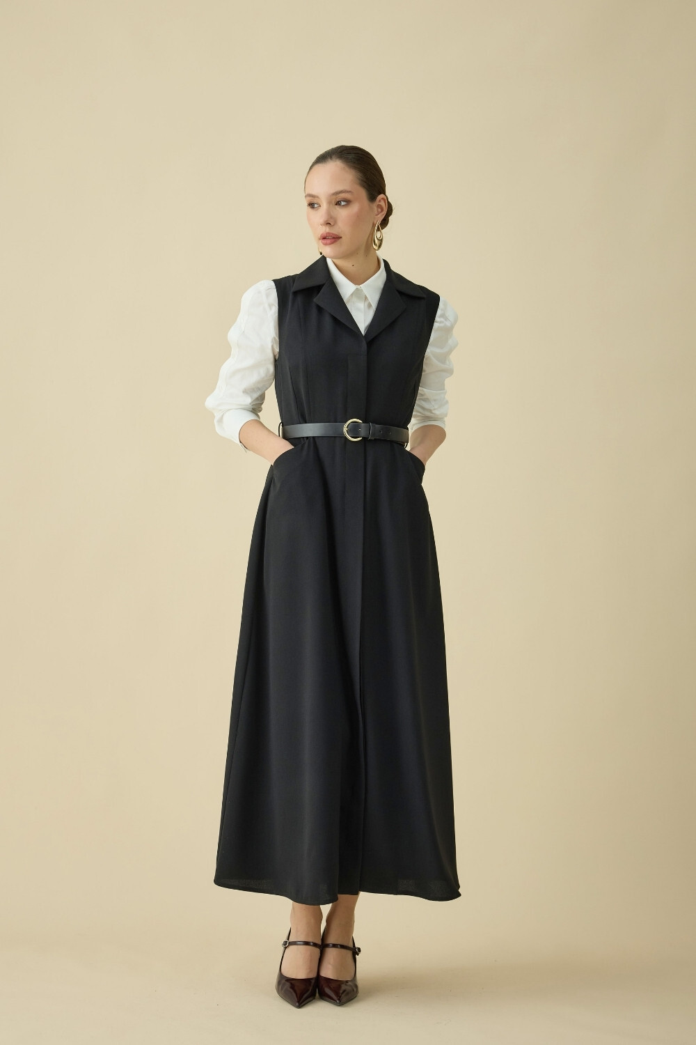 JİLE ELBİSE SİYAH - 2