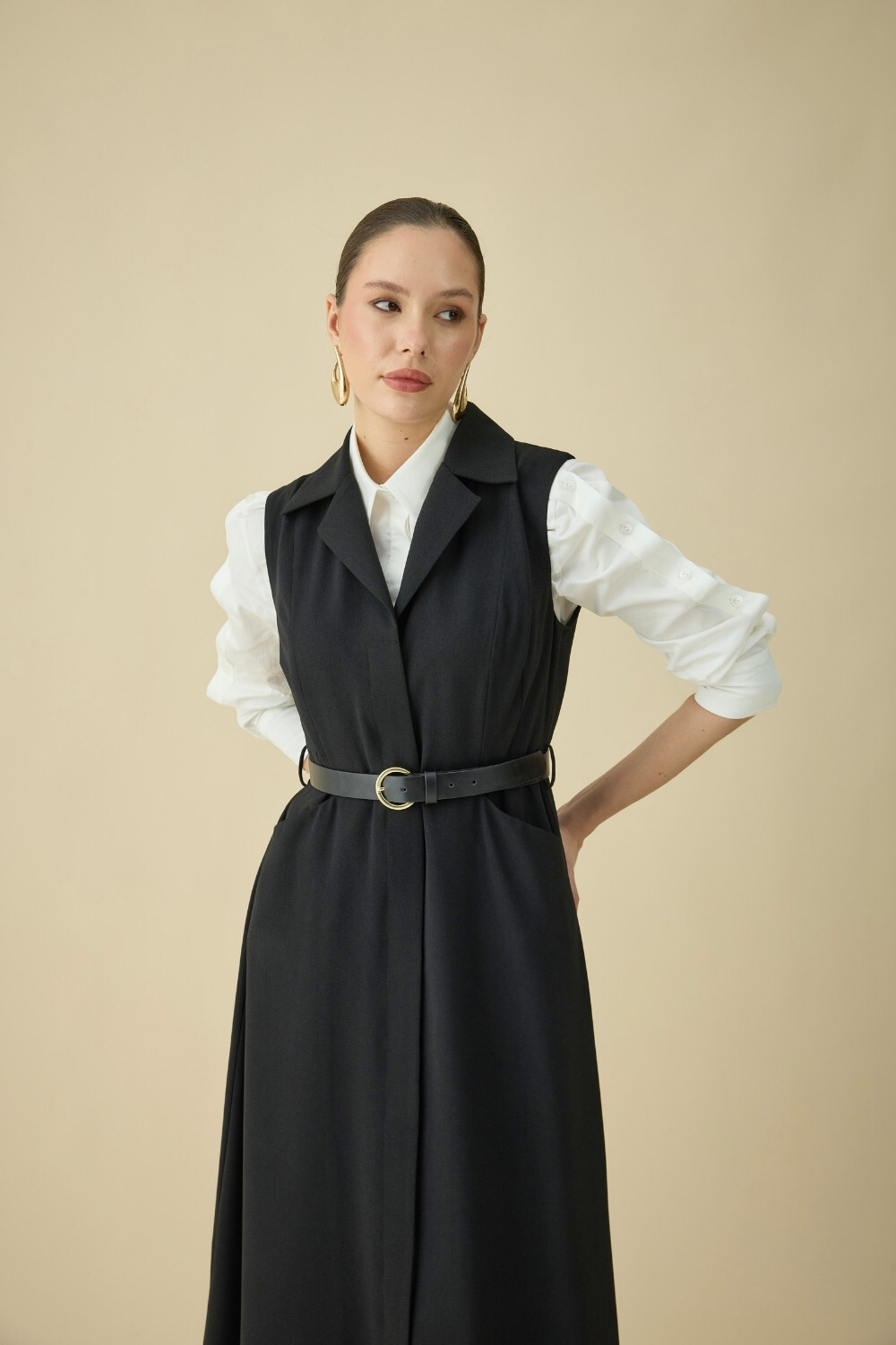 JİLE ELBİSE SİYAH - 3