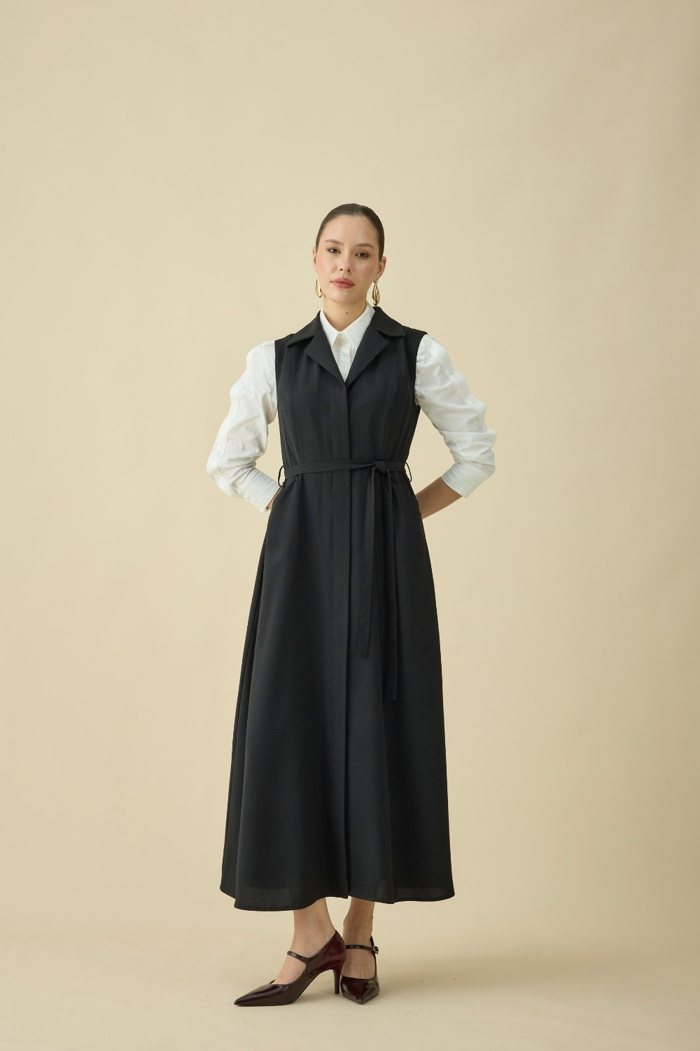 JİLE ELBİSE SİYAH - 4