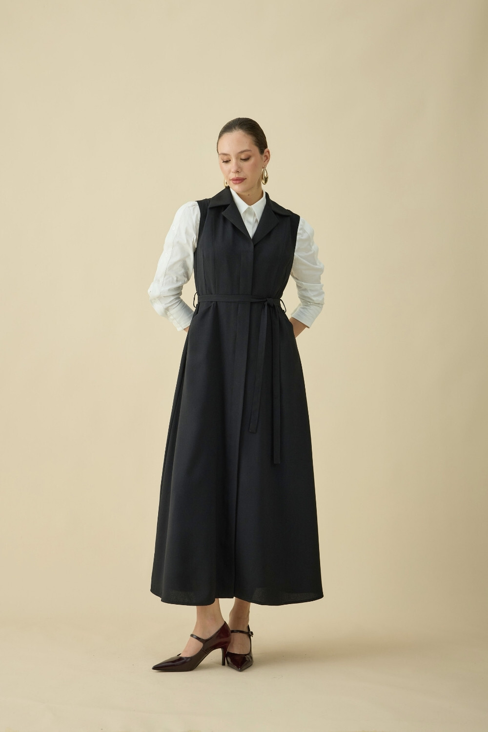 JİLE ELBİSE SİYAH - 5