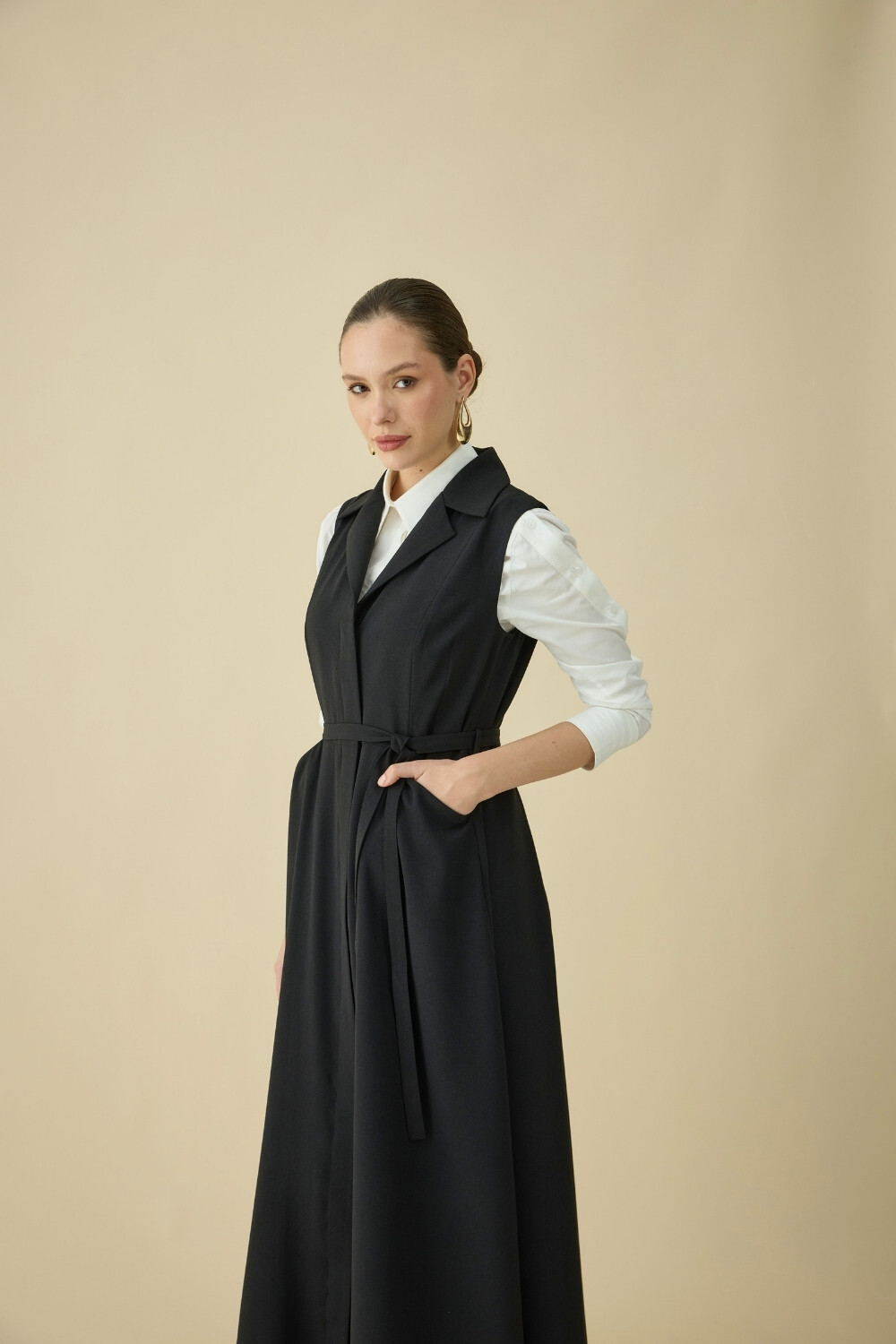 JİLE ELBİSE SİYAH - 8