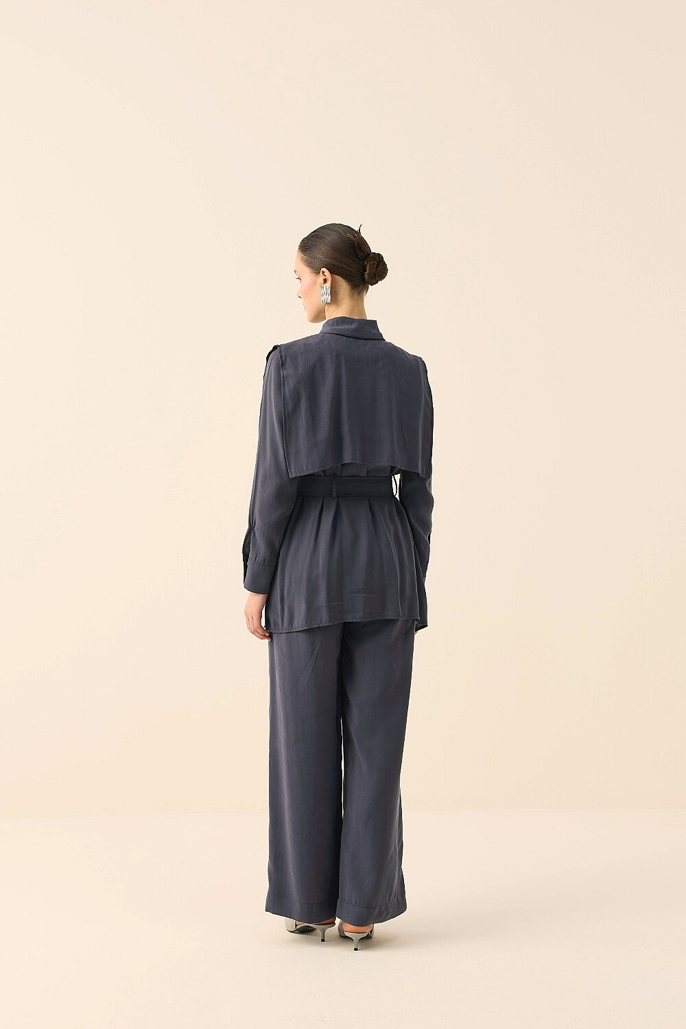 MODAL KUMAŞ ÇITÇITLI TAKIM İNDİGO - 5