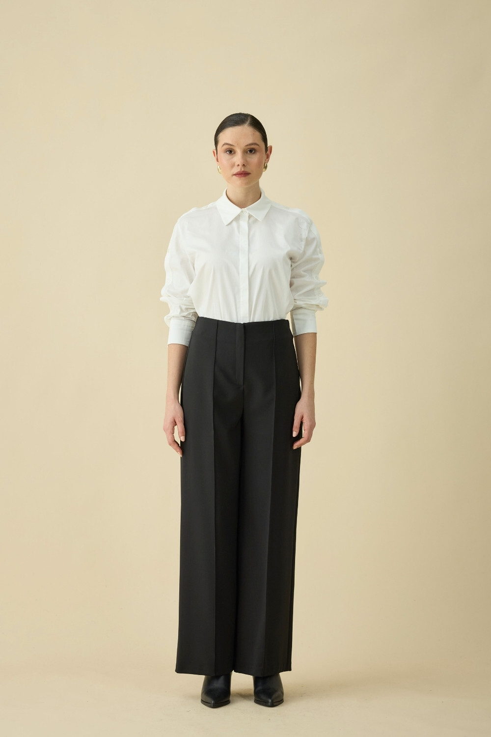 PALAZZO PANTOLON SİYAH - 