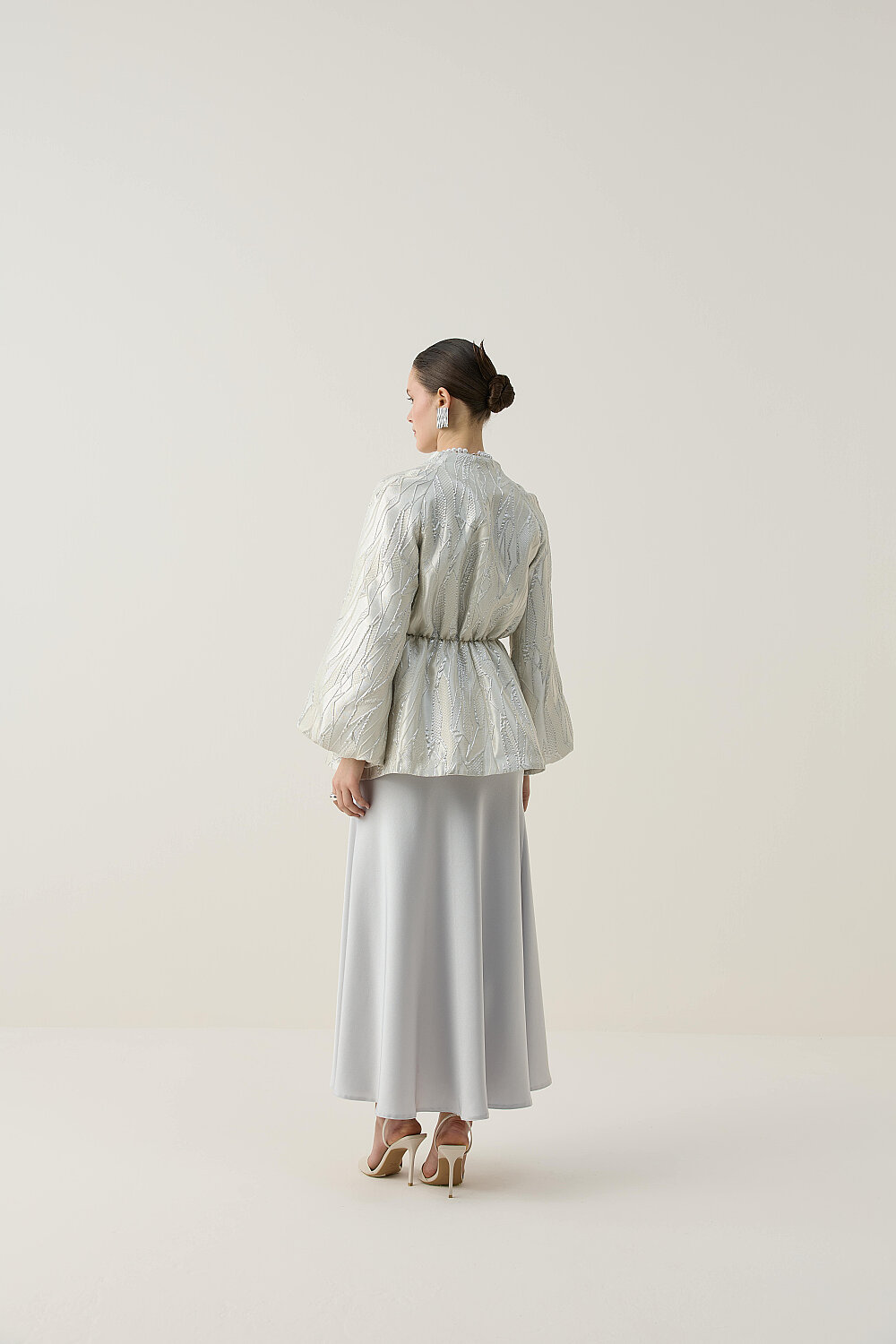 PREMİUM JAKAR KİMONO CEKET EKRU - 8