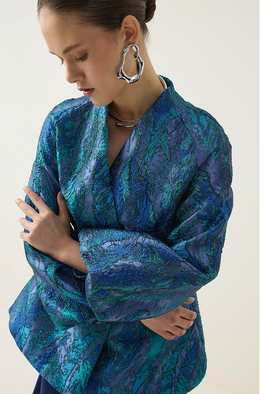 PREMİUM JAKAR KİMONO CEKET - 12