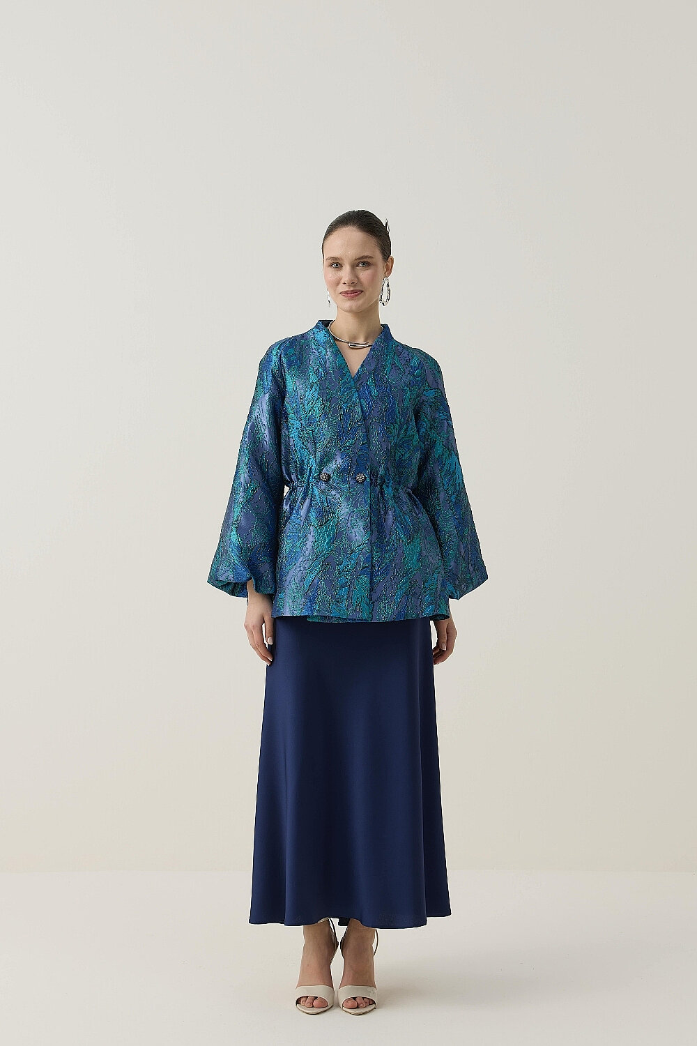 PREMİUM JAKAR KİMONO CEKET - 2