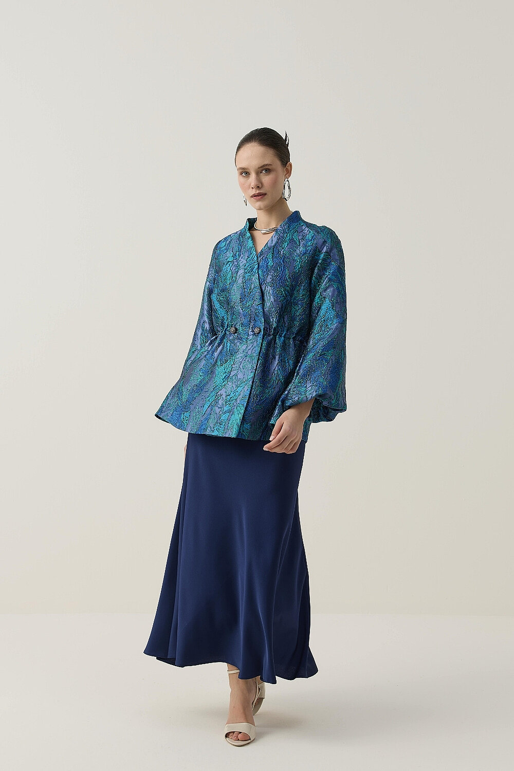 PREMİUM JAKAR KİMONO CEKET - 11