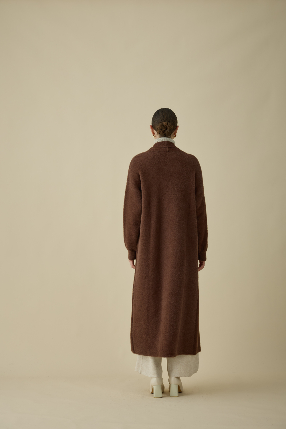 SAÇAKLI UZUN HIRKA KAHVE - 3