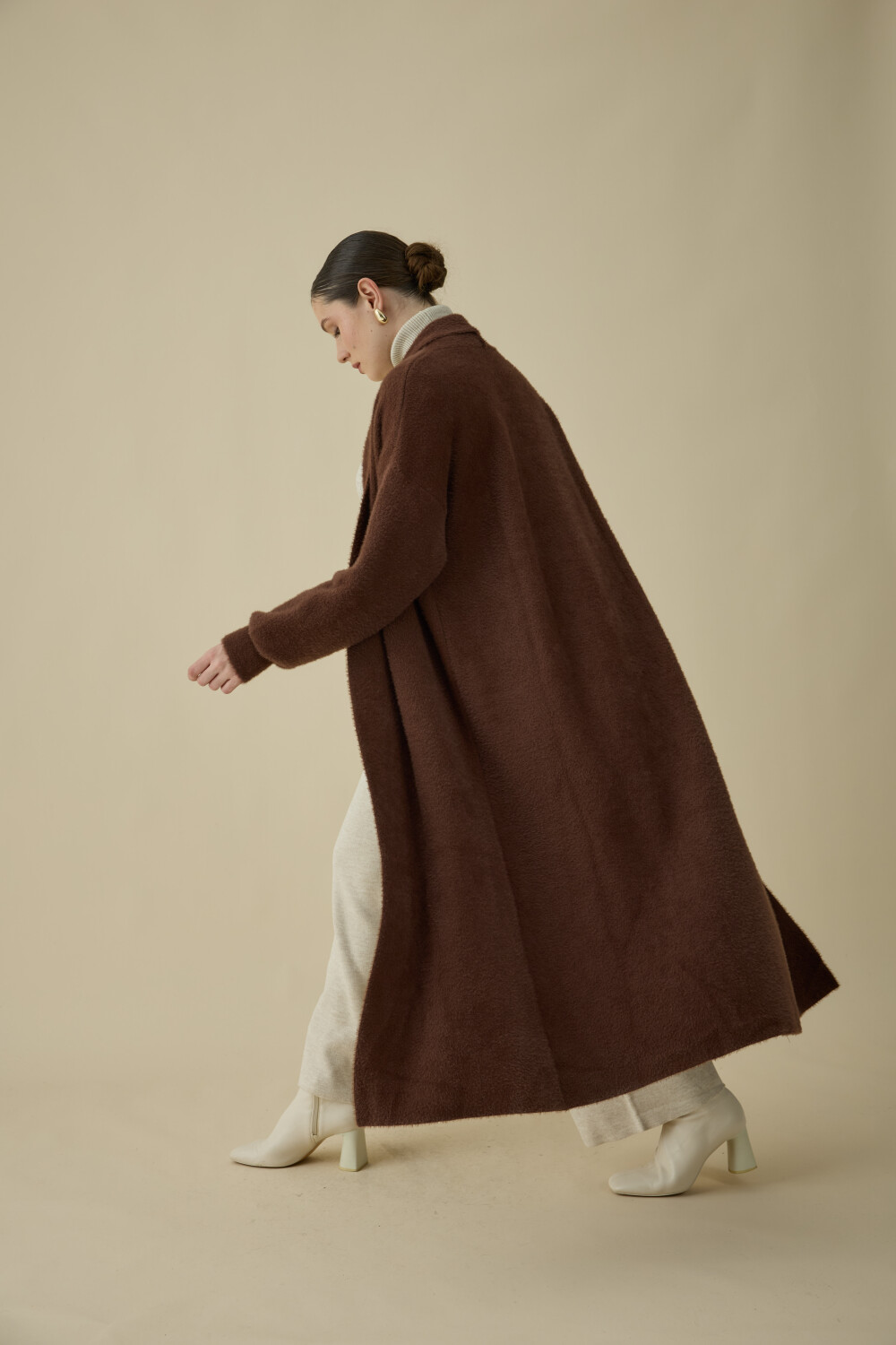 SAÇAKLI UZUN HIRKA KAHVE - 5