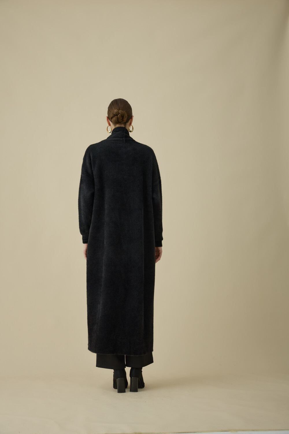 SAÇAKLI UZUN HIRKA SİYAH - 3