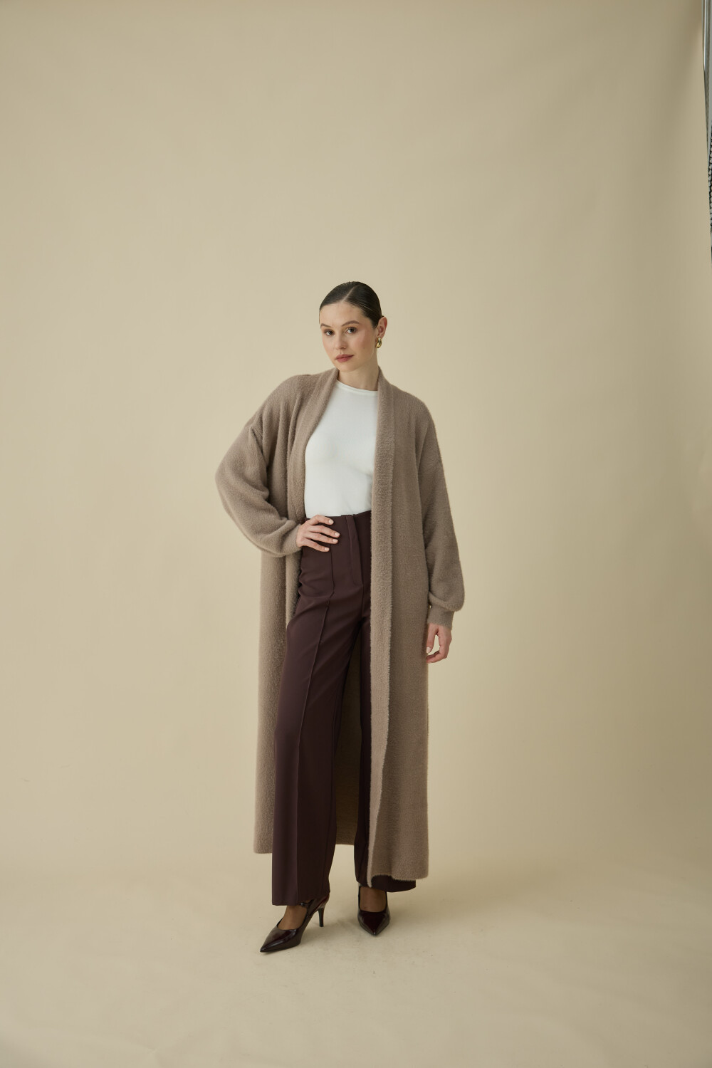 SAÇAKLI UZUN HIRKA VİZON - 6