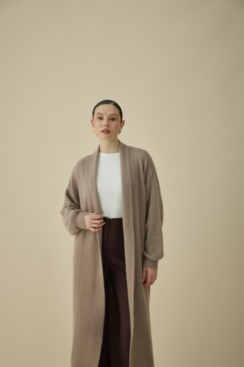 SAÇAKLI UZUN HIRKA VİZON - 7