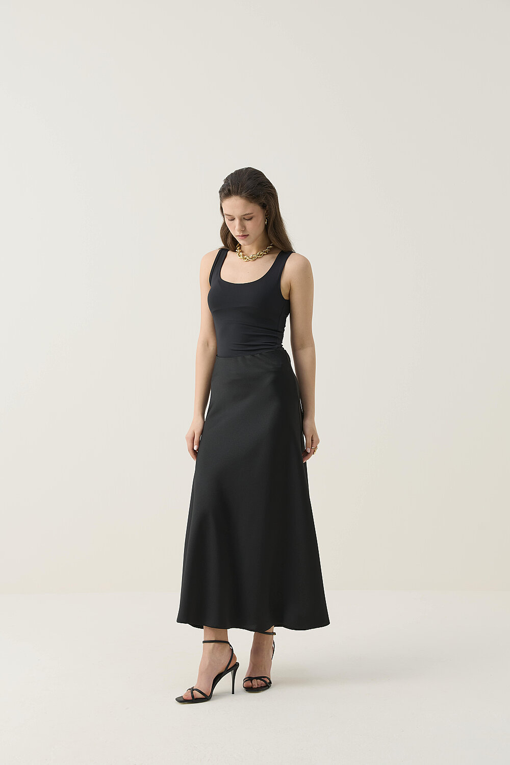 SATEN ETEK SİYAH - 4