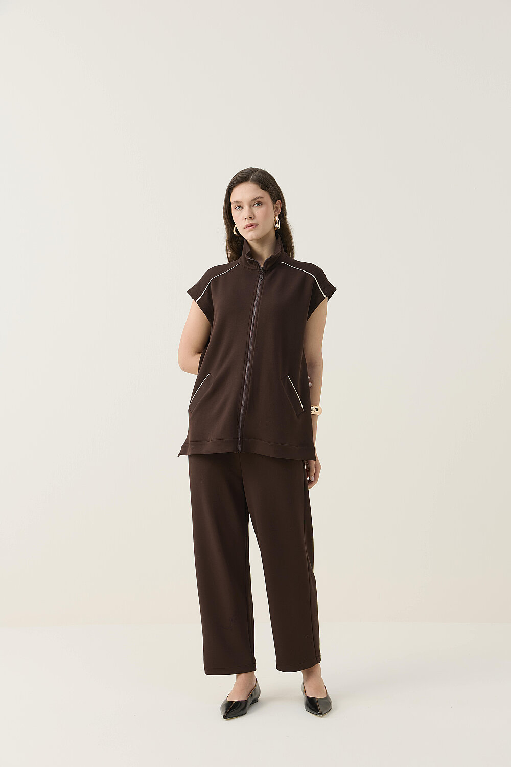 SCUBA YELEK TAKIM KAHVE - 7