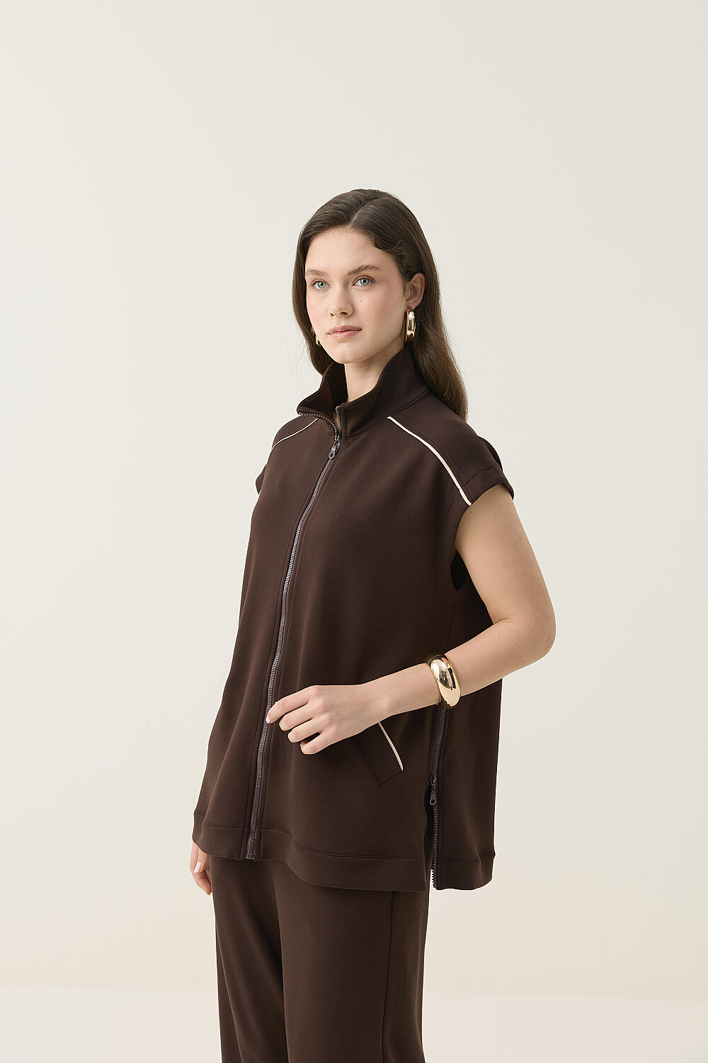 SCUBA YELEK TAKIM KAHVE - 8