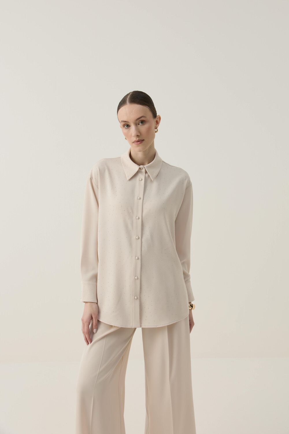 TAŞLI TAKIM BEJ - 4