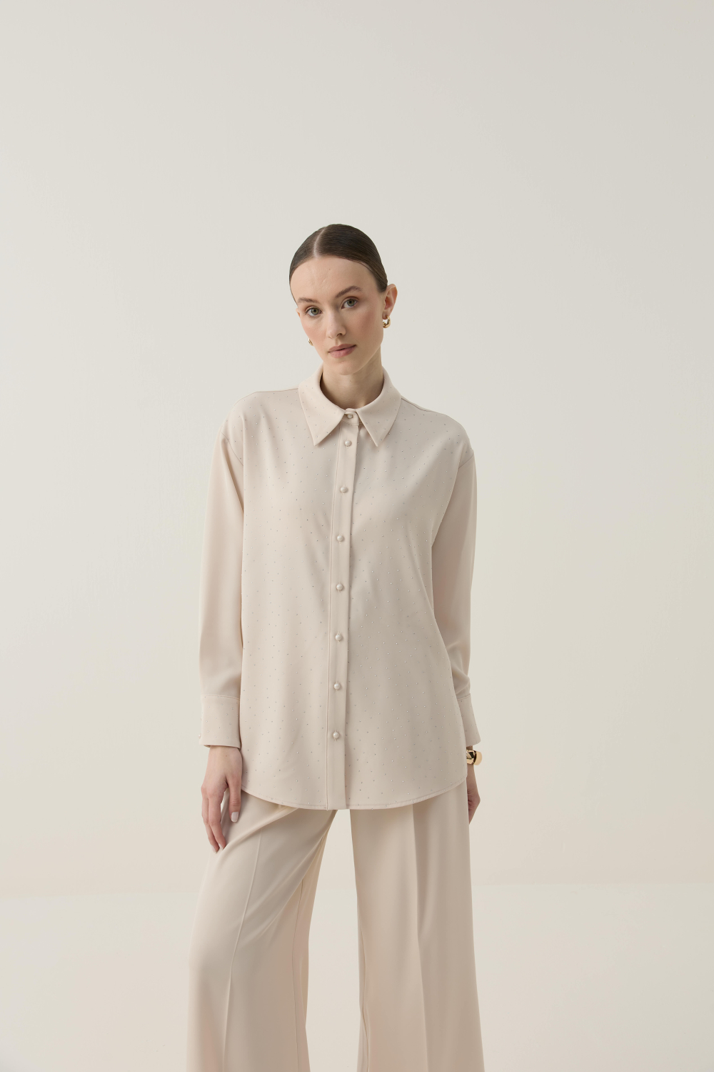 TAŞLI TAKIM BEJ - 4