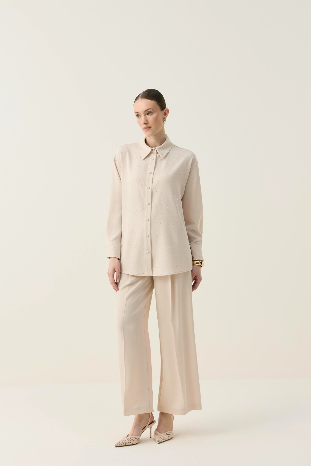 TAŞLI TAKIM BEJ - 3