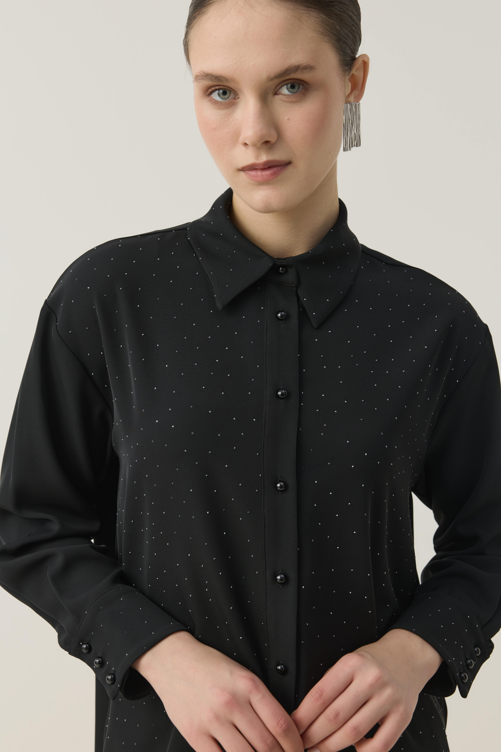 TAŞLI TAKIM SİYAH - 4